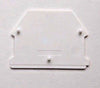 ICI Dinkle DK4NC-WE DIN Rail Terminal Block End Cover for DK2.5N-WE DK4N-WE White, Pack of 10