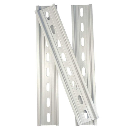 ICI 3 Pieces DIN Rail Slotted Aluminum RoHS 8