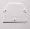 Dinkle DK4NC-WE DIN Rail Terminal Block End Cover for DK4N-WE White, Pack of 50