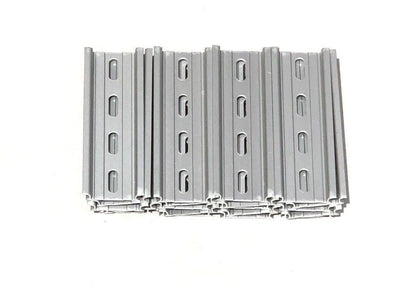 20 Pieces DIN Rail Slotted Aluminum RoHS 4