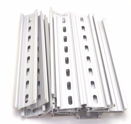 20 Pieces DIN Rail Slotted Aluminum RoHS 8