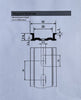 T&G-D357A11-305 1 Piece DIN Rail Slotted Aluminum RoHS 12